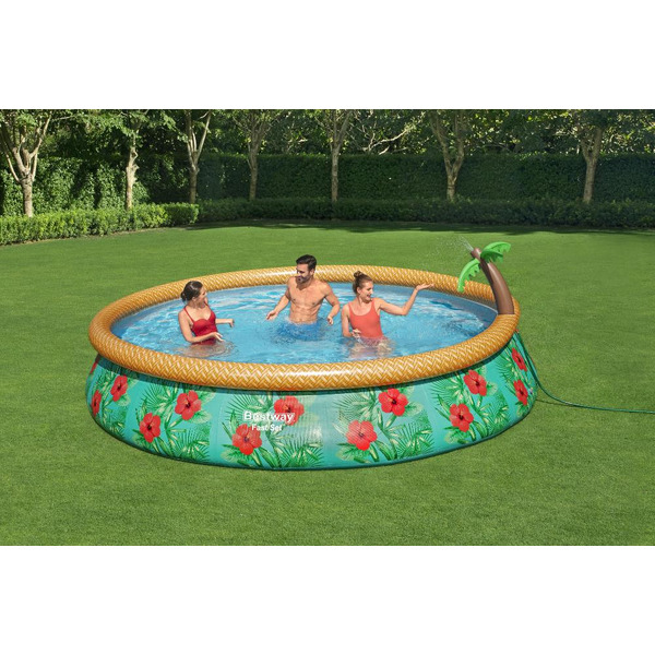 Бассейн Bestway Paradise Palms 57416 (457х84 см) с фильтр-насосом