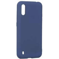 Накладка CASE Matte Samsung Galaxy M01 (синий)