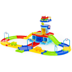 Аэропорт Полесье  Play City с дорогой (в коробке) 40404