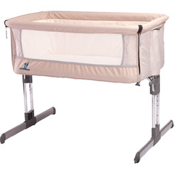 Детская кроватка CARETERO Sleep2gether (бежевый)