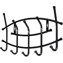 Вешалка настенная НИКА Премиум ВНП3/Ч (черный)