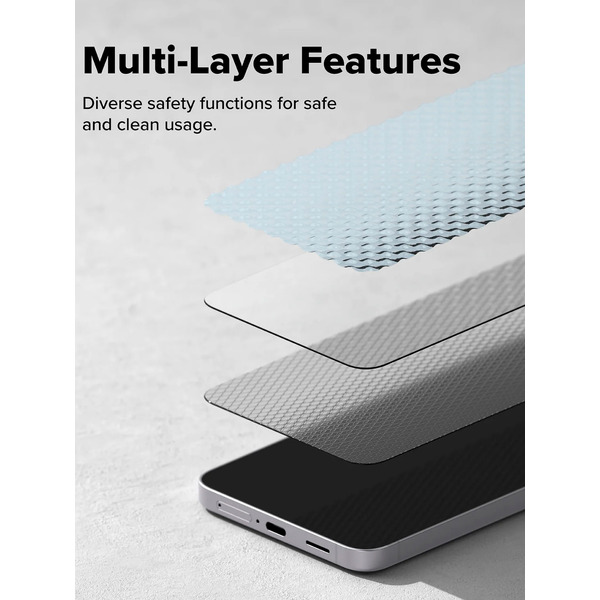 Защитное стекло Ringke EASY SLIDE 2шт для Galaxy S25 FE