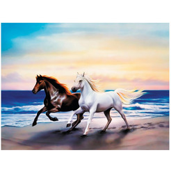 Картина стразами (алмазная мозаика) ОСТРОВ СОКРОВИЩ «Бегущие по волнам» 662428
