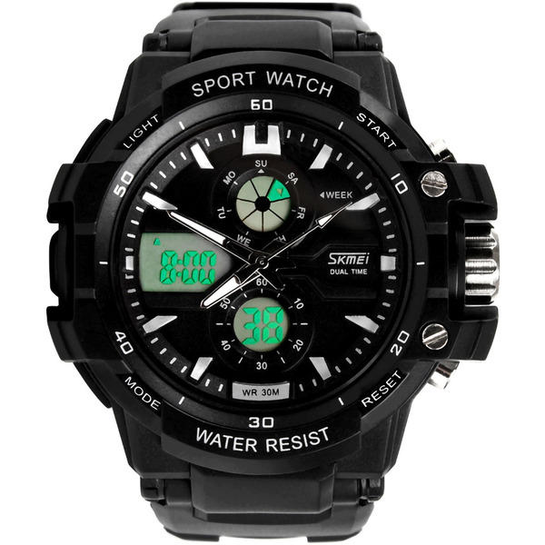 Наручные часы Skmei 0990-1 (черный/белый)