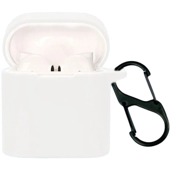 Чехол Bingo Silicone для HAYLOU MoriPods (белый)