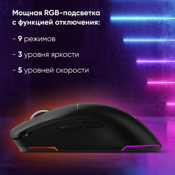 Мышь Оклик 900GMW (черный)