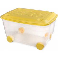 Ящик для игрушек Бытпласт Econova 431306201 (прозрачный)