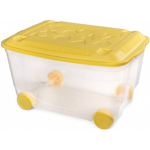 Ящик для игрушек Бытпласт Econova 431306201 (прозрачный)