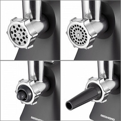 Мясорубка РЕДМОНД RMG-1245 (Серый)