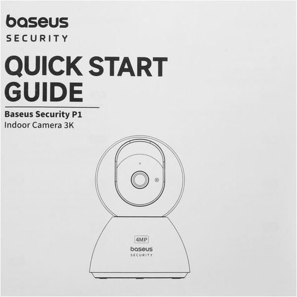 IP-камера Baseus Security P1 3K White (S0TV012132)