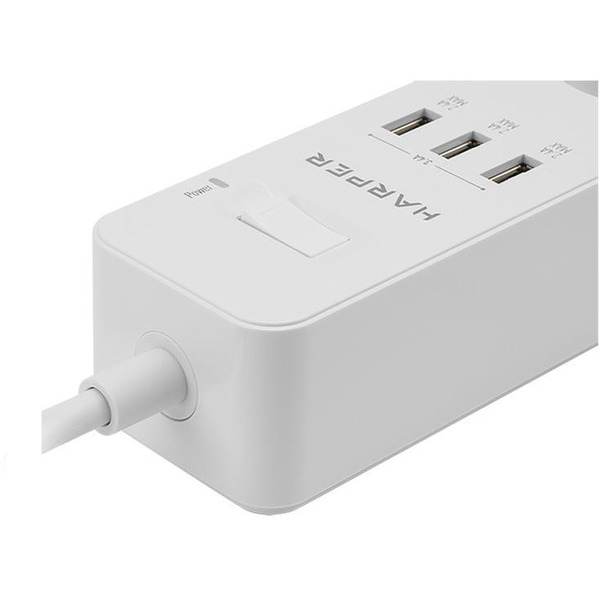 Сетевой фильтр Harper UCH-325 (белый)