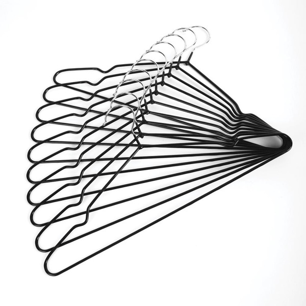 Вешалки-плечики BRABIX PREMIUM 608467, 10 шт