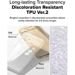 Чехол Ringke FUSION для Galaxy S24 FE MATTE CLEAR