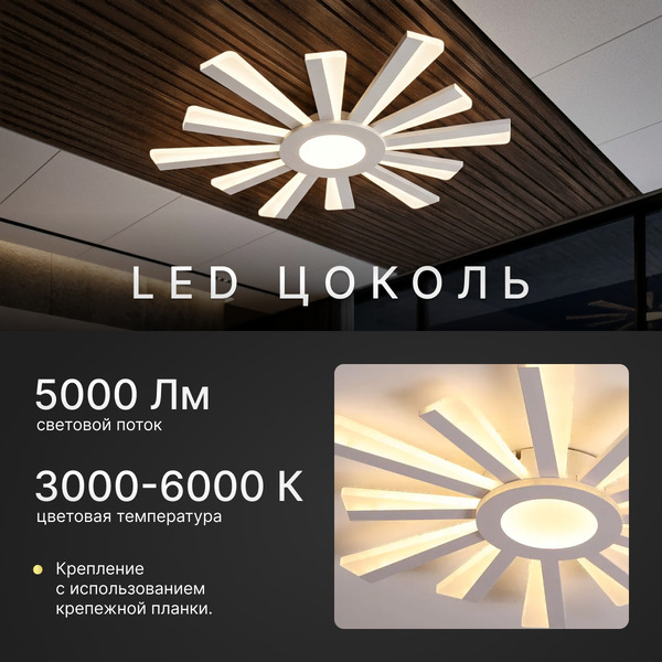 Люстра Sundays Home LED C23031T
