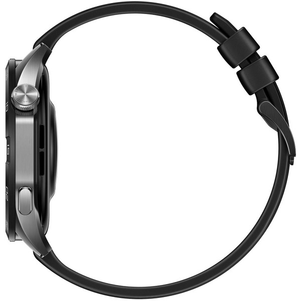 Смарт-часы HUAWEI Watch GT 4 Black Fluoroelastomer Strap (PNX-B19) 46mm
