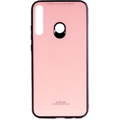 Накладка CASE Glassy Huawei P40 lite E / Y7P / Honor 9C (розовый)