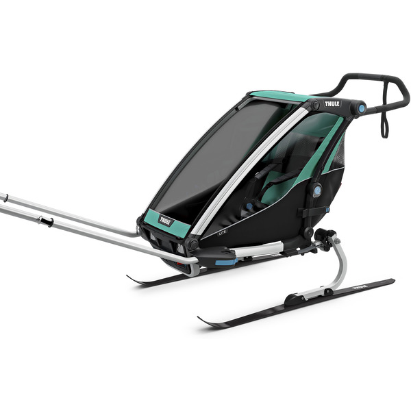 Коляска детская Thule Chariot Lite 10203006 Blue Grass/Black