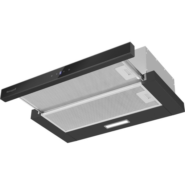 Вытяжка WEISSGAUFF TEL 600 2M Touch Black Glass