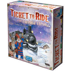 Настольная игра Hobby World Ticket to Ride Северные страны 1702
