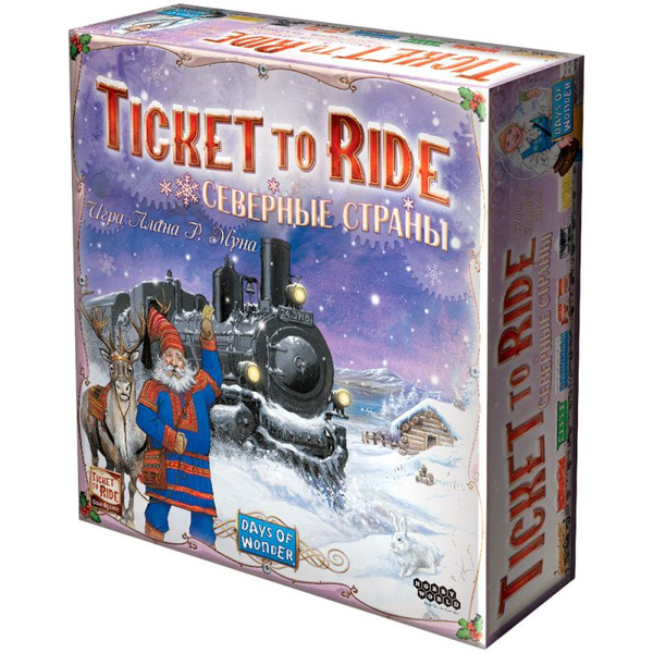 Настольная игра Hobby World Ticket to Ride Северные страны 1702