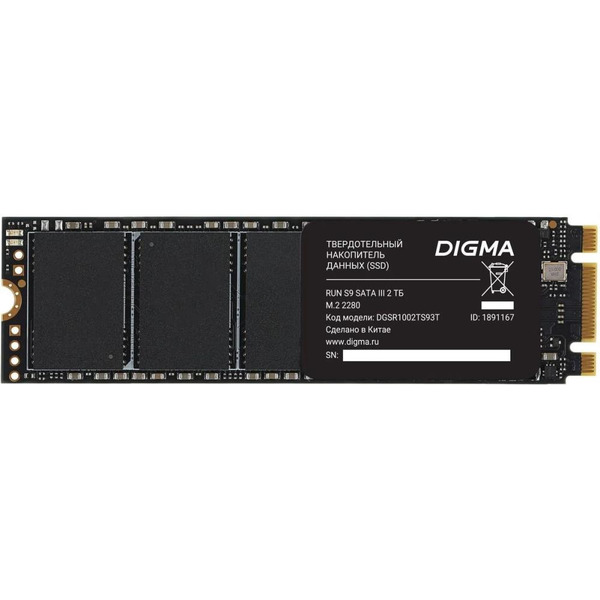 Накопитель SSD Digma DGSR1002TS93T
