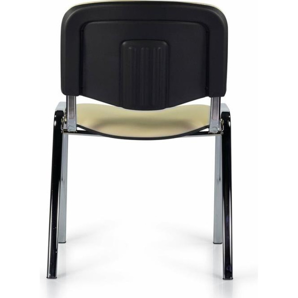 Стул Staff Iso Lite CF-008 (хром/экокожа бежевый Z-21)