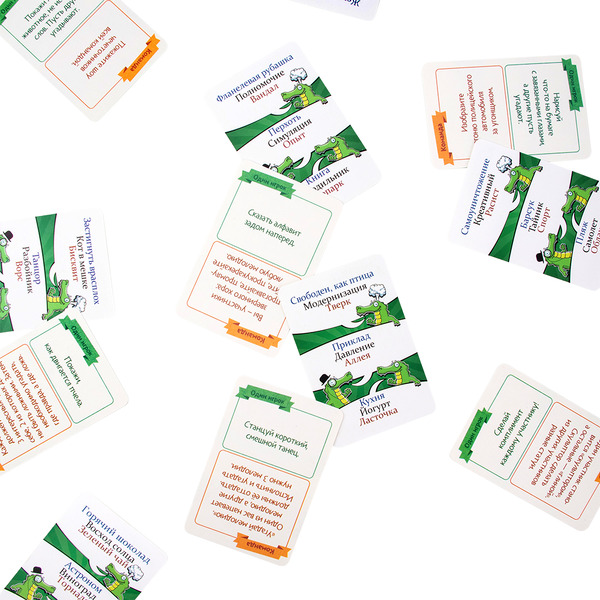 Настольная игра Dream Makers Заводной крокодил. Фанты 2319C