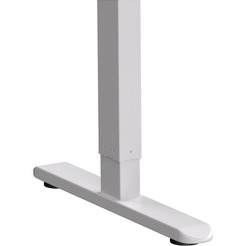 Стол подъемный WellDesk WDE Basic 130x67.5х1.8 (белый/дуб бардолино натуральный)