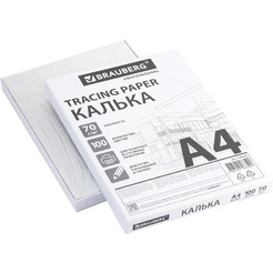 Калька натуральная BRAUBERG 116642