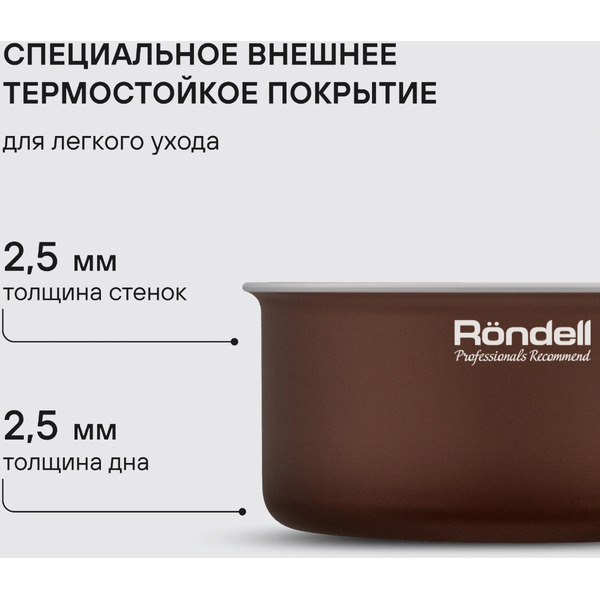 Набор посуды Rondell Kortado RDA‑1690