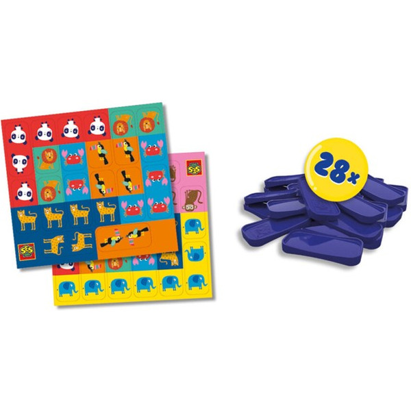 Настольная игра SES Creative Игра для улицы и дома Домино 02232