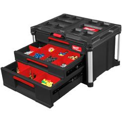 Ящик для инструментов Milwaukee PackOut 2+1 с выдвижными отсеками (4932493190)