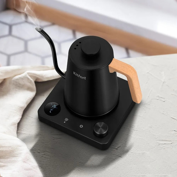 Чайник для варки кофе Kitfort КТ-6726