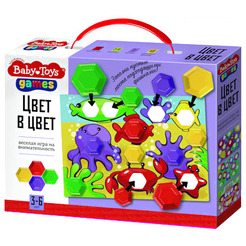 Настольная игра Baby Toys Games Цвет в цвет 04377