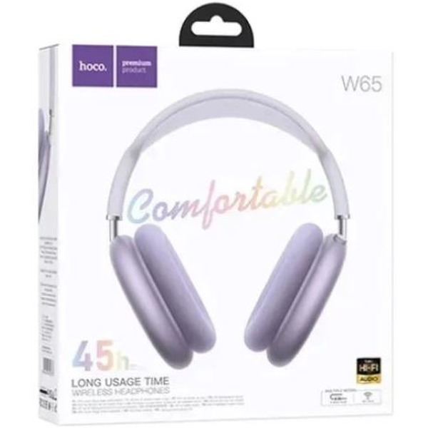 Наушники Hoco W65 (сиреневый)