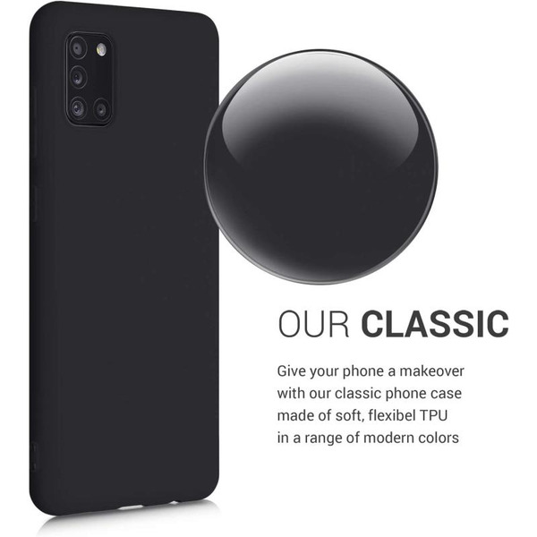 Бампер Bingo Matt TPU для SAMSUNG Galaxy A31 Черный