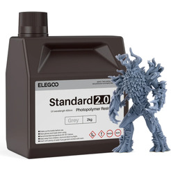 Фотополимерная смола ELEGOO Standard V2.0 50.103.0322 (серый)
