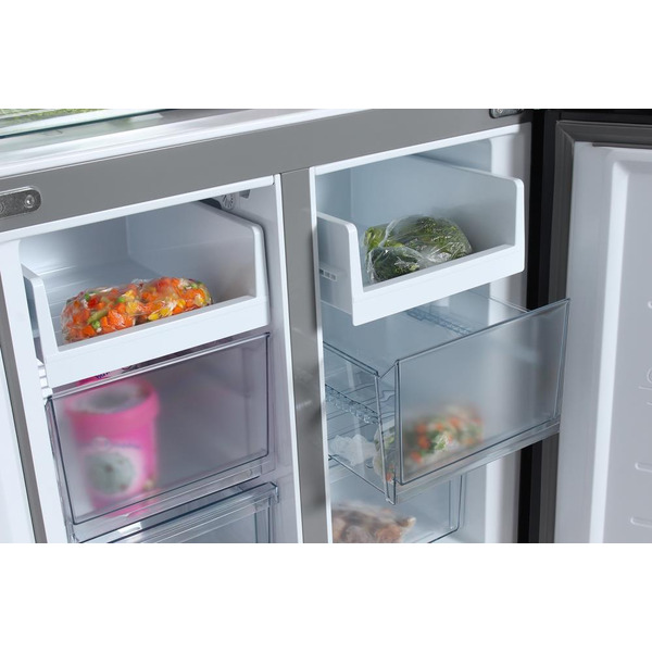 Холодильник Hyundai CM5005F (черное стекло)