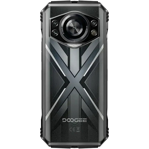 Смартфон Doogee S Cyber Pro 12GB/512GB (черный/серебристый)