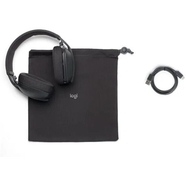 Гарнитура беспроводная Logitech Zone Vibe 100 (Черный)