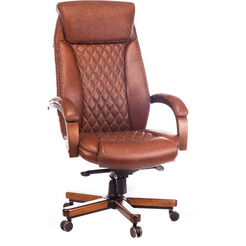 Офисное кресло Бюрократ T-9924WALNUT (светло-коричневый)