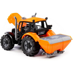 Трактор Полесье Прогресс сельскохозяйственный инерционный (оранжевый) 91246