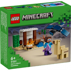 Конструктор LEGO Minecraft 21251 Экспедиция Стива в пустыню