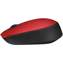Мышь Logitech M171 (красный/черный)