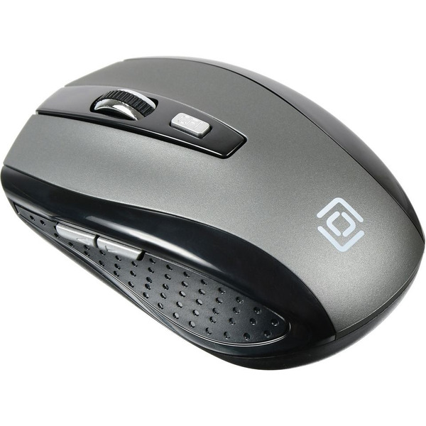 Мышь Oklick 635MB (черный/серебристый)