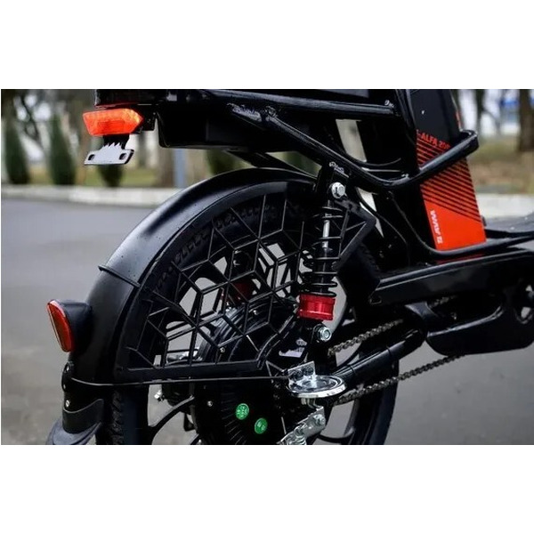 Электровелосипед AVM E-ALFA 20 Pro (черный)