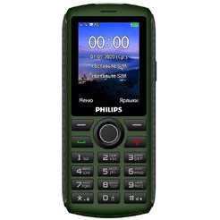 Мобильный телефон Philips Xenium E218 (зеленый)