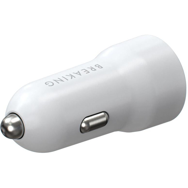 Автомобильное зарядное устройство Breaking A02 (белый)