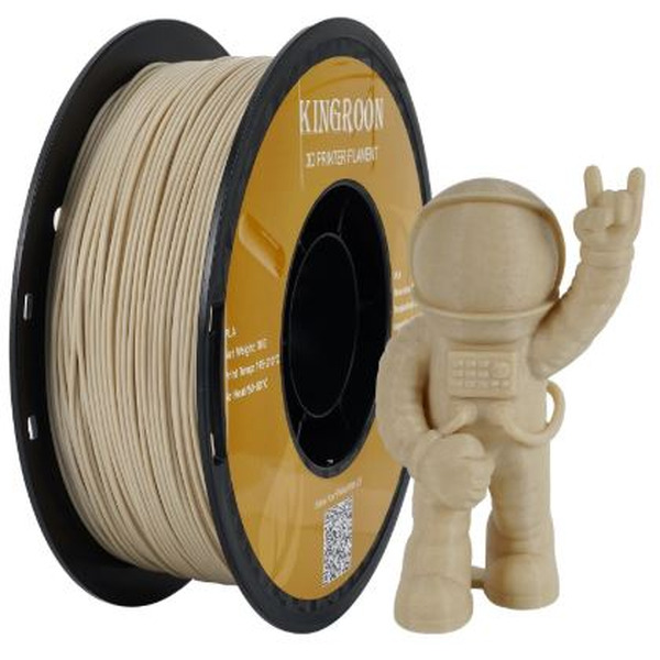 Пластик Kingroon PLA Wood 1.75мм HC142 1кг