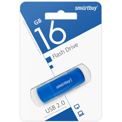 USB флэш-диск Smart Buy 16GB Scout Blue (SB016GB2SCB)